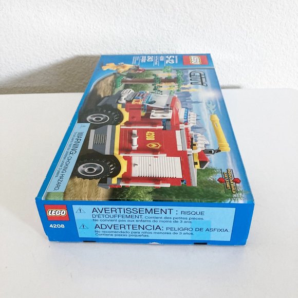 NEW Lego City 4208 4X4 Fire Truck 2012 Retired SEALED Excellent - Picture 3 of 6